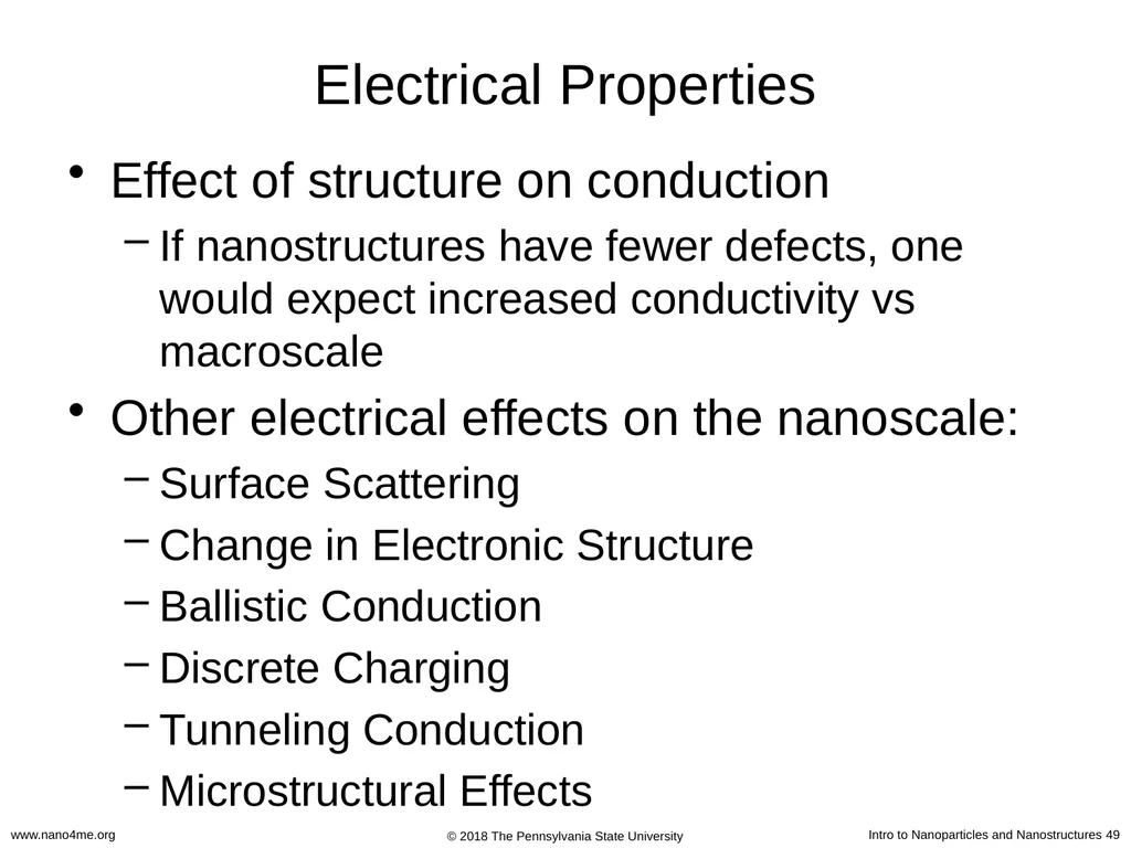 Introduction to Nanoparticles and Nanostructures - slide 49 of 54
