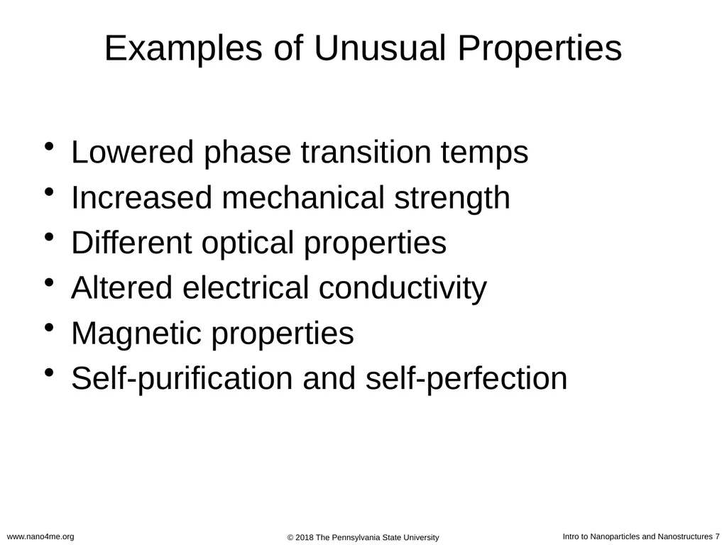 Introduction to Nanoparticles and Nanostructures - slide 7 of 54