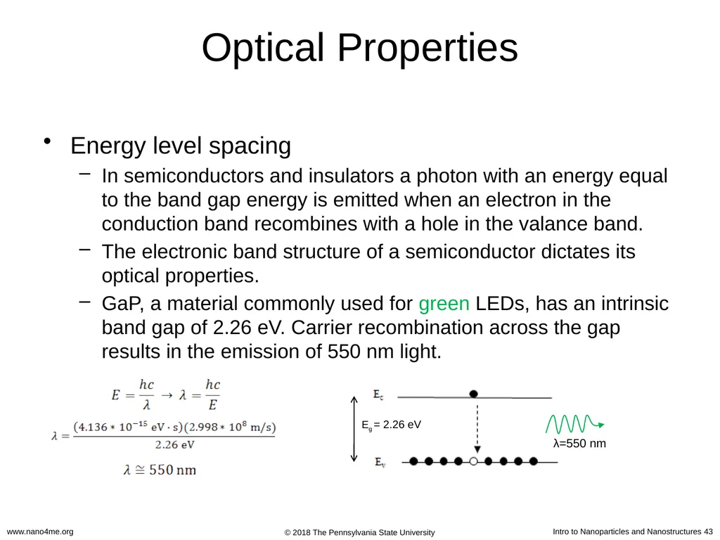 Introduction to Nanoparticles and Nanostructures - slide 43 of 54