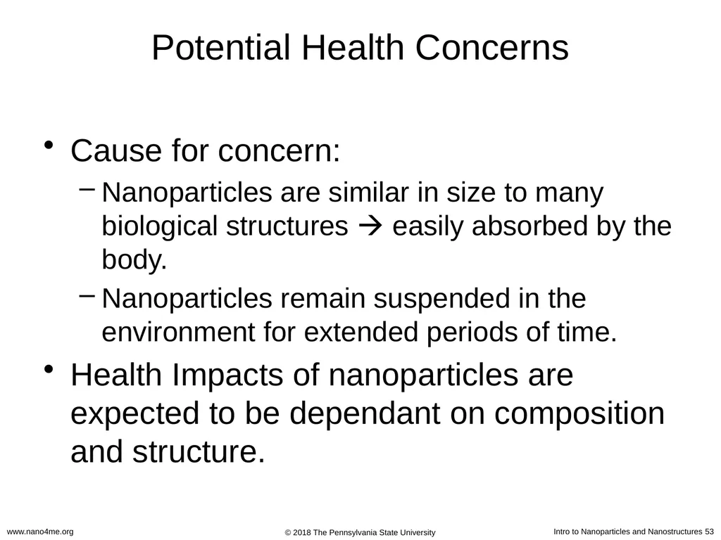 Introduction to Nanoparticles and Nanostructures - slide 53 of 54