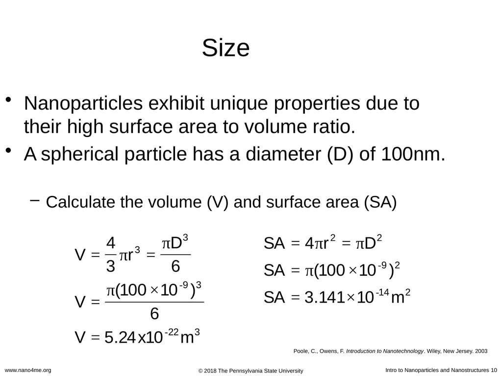 Introduction to Nanoparticles and Nanostructures - slide 10 of 54