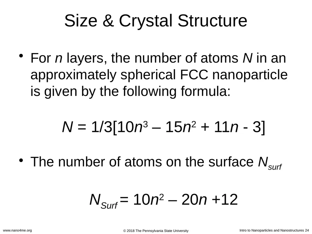 Introduction to Nanoparticles and Nanostructures - slide 24 of 54