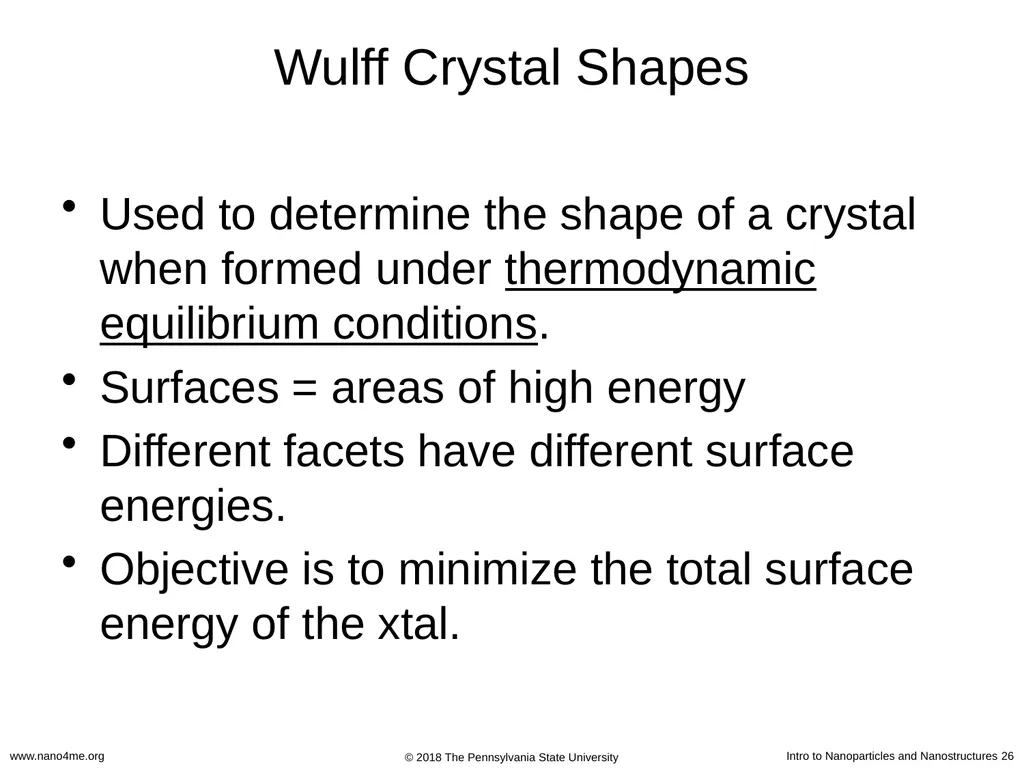 Introduction to Nanoparticles and Nanostructures - slide 26 of 54
