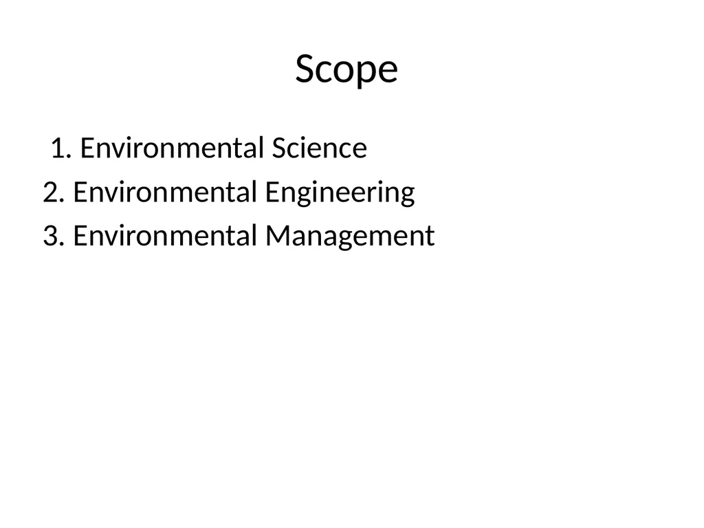 Environmental Studies UNIT I Definition - slide 3 of 22
