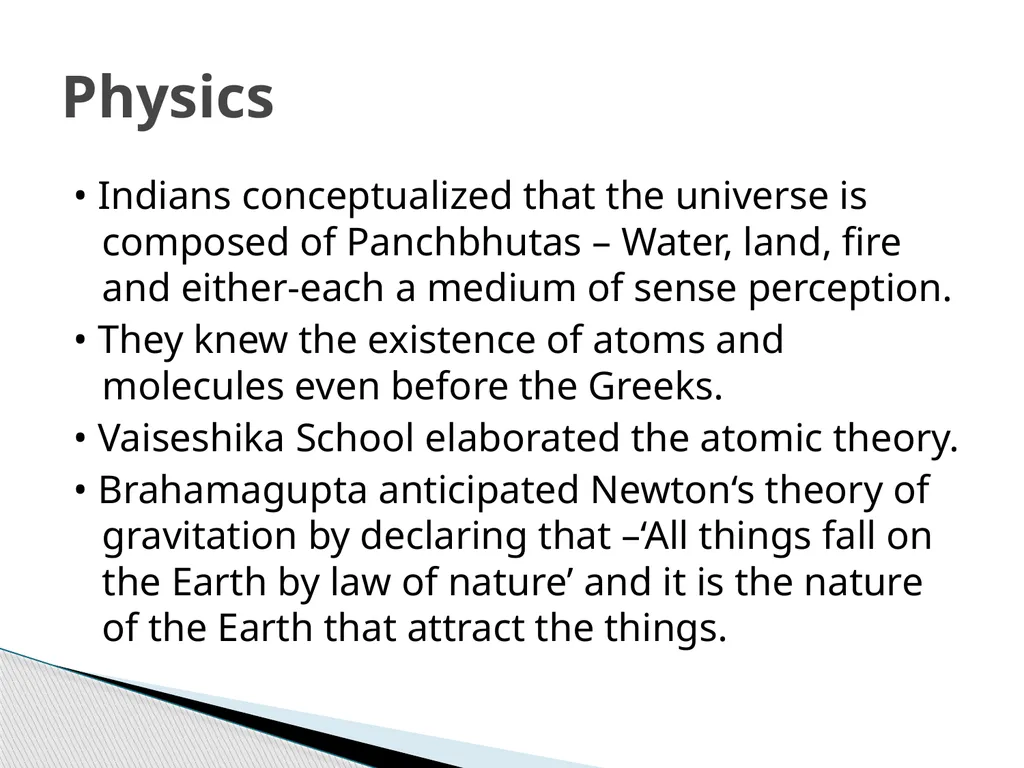 A brief history of Ancient India’s contribution - slide 2 of 6