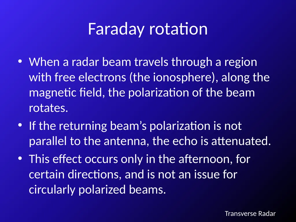 Radar and Optical Observing Biases M. - slide 9 of 13