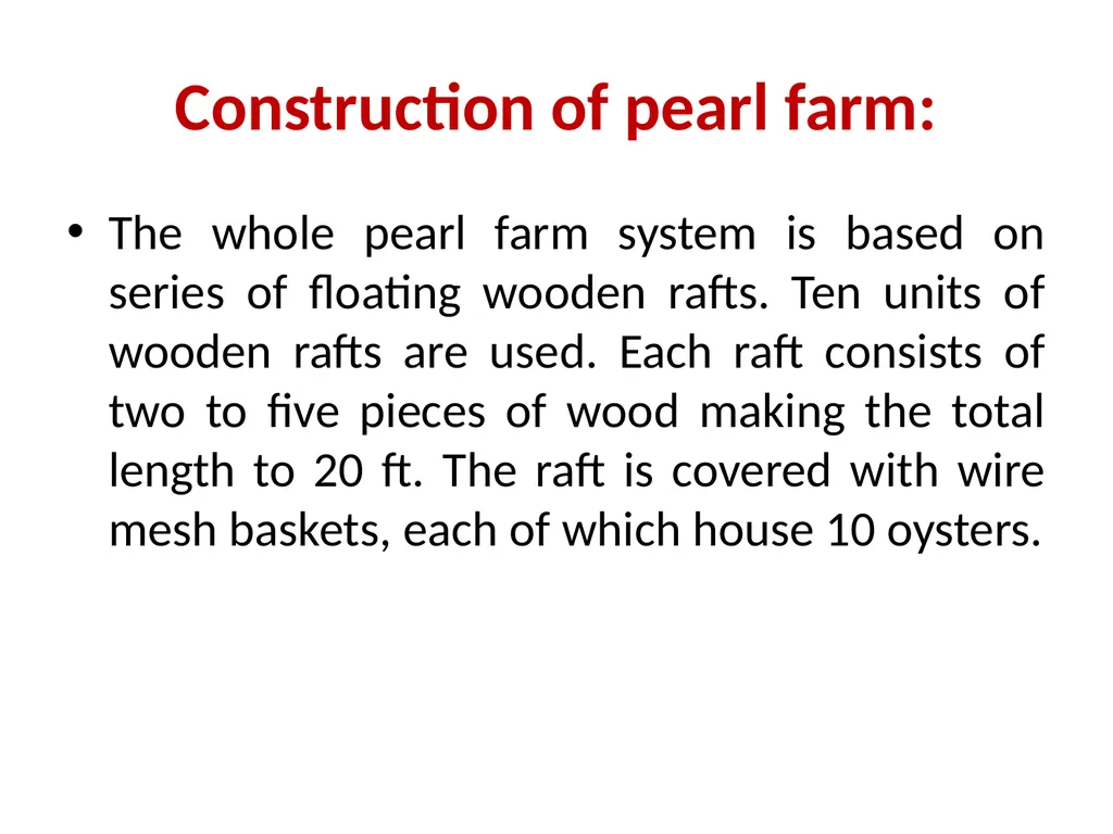 Pearl culture By Dr. Devendra Kumar Assistant - slide 17 of 33