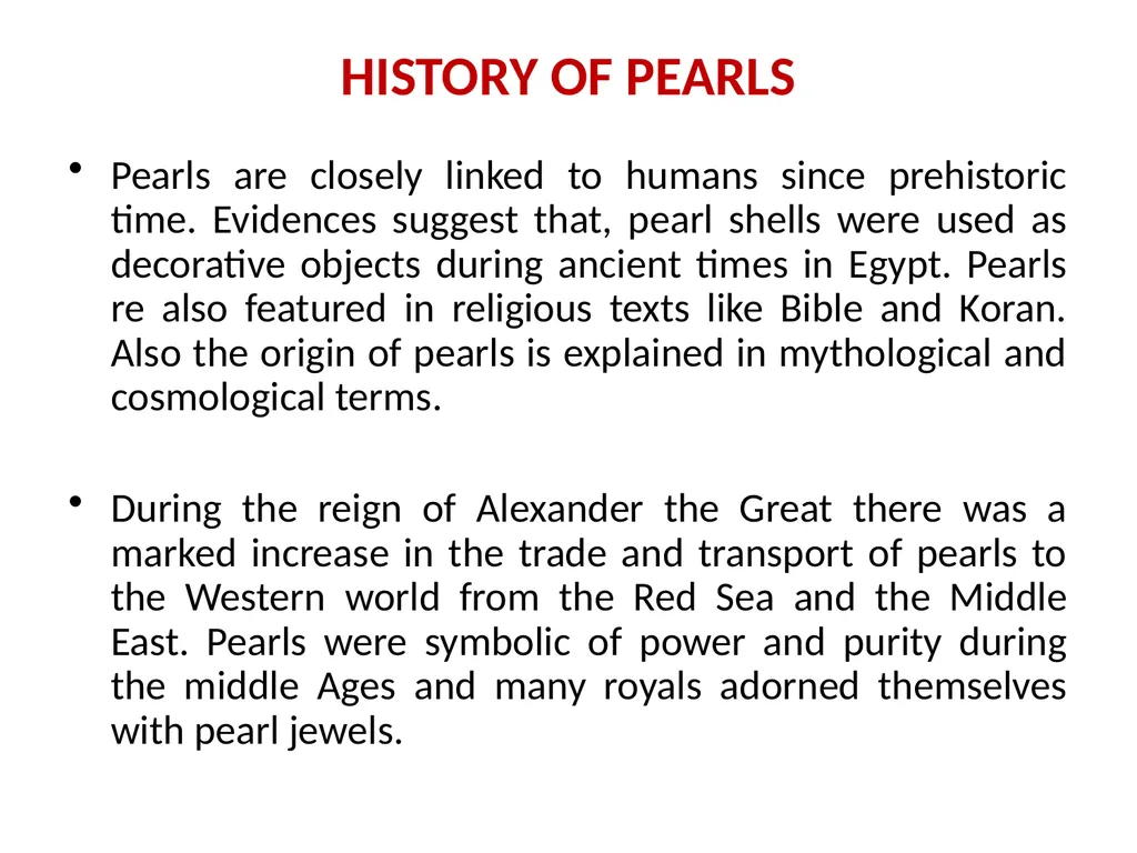 Pearl culture By Dr. Devendra Kumar Assistant - slide 5 of 33