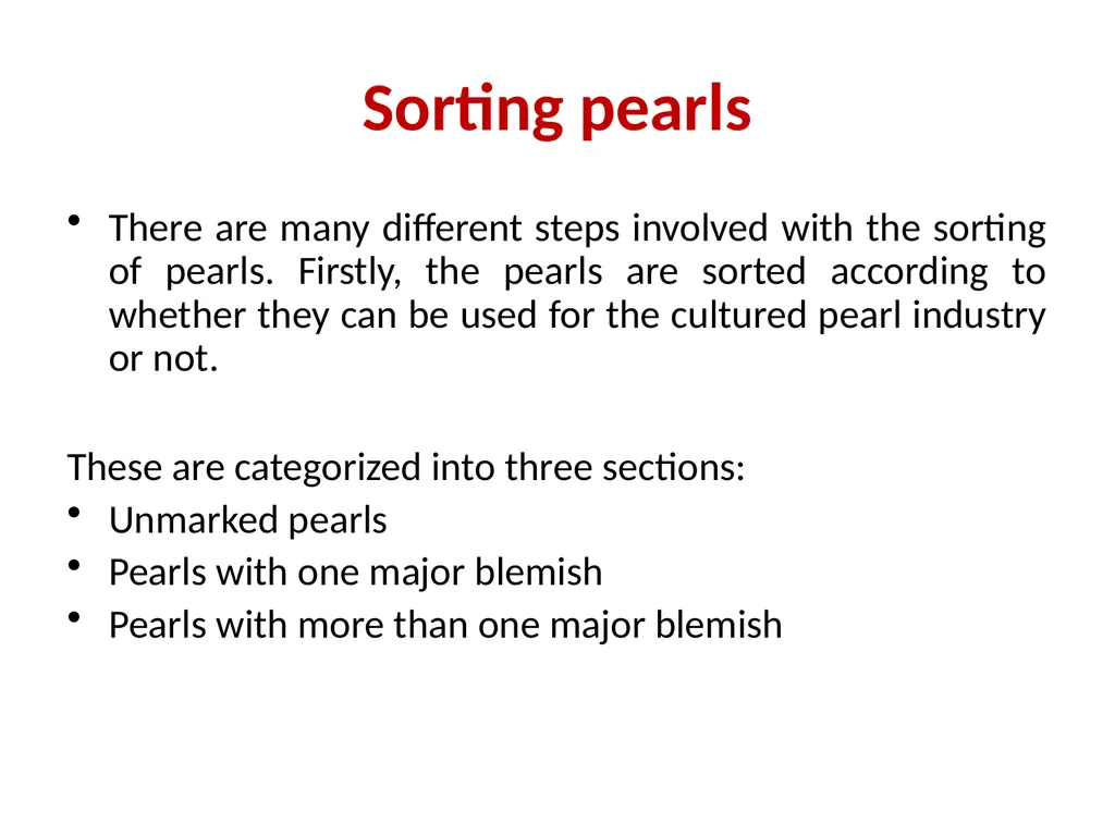 Pearl culture By Dr. Devendra Kumar Assistant - slide 30 of 33