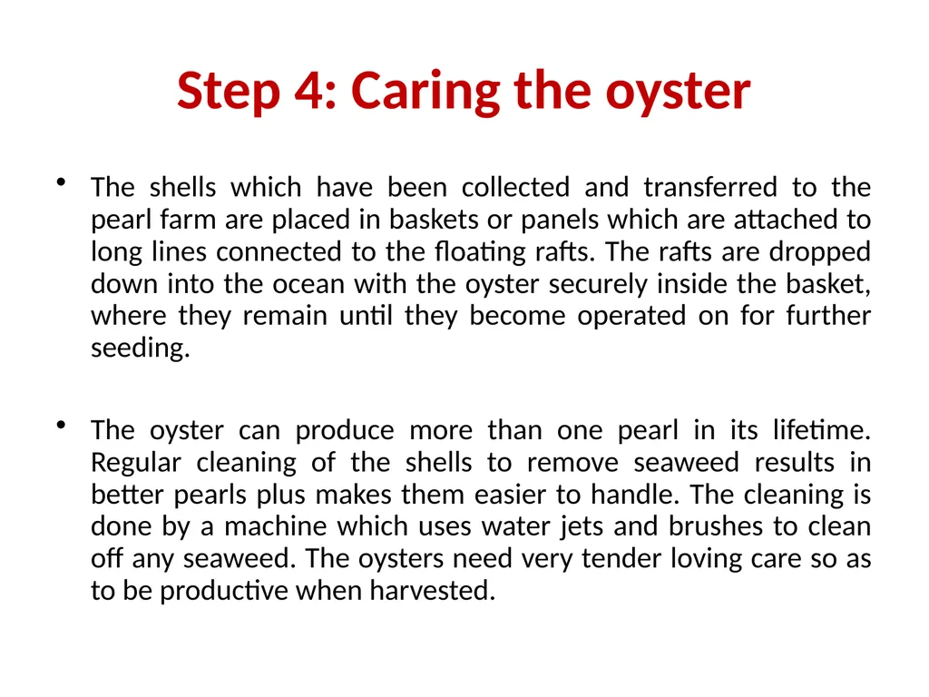 Pearl culture By Dr. Devendra Kumar Assistant - slide 26 of 33