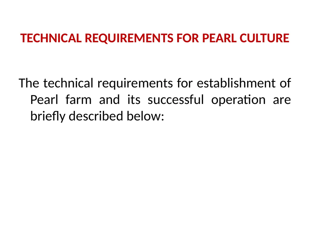Pearl culture By Dr. Devendra Kumar Assistant - slide 12 of 33
