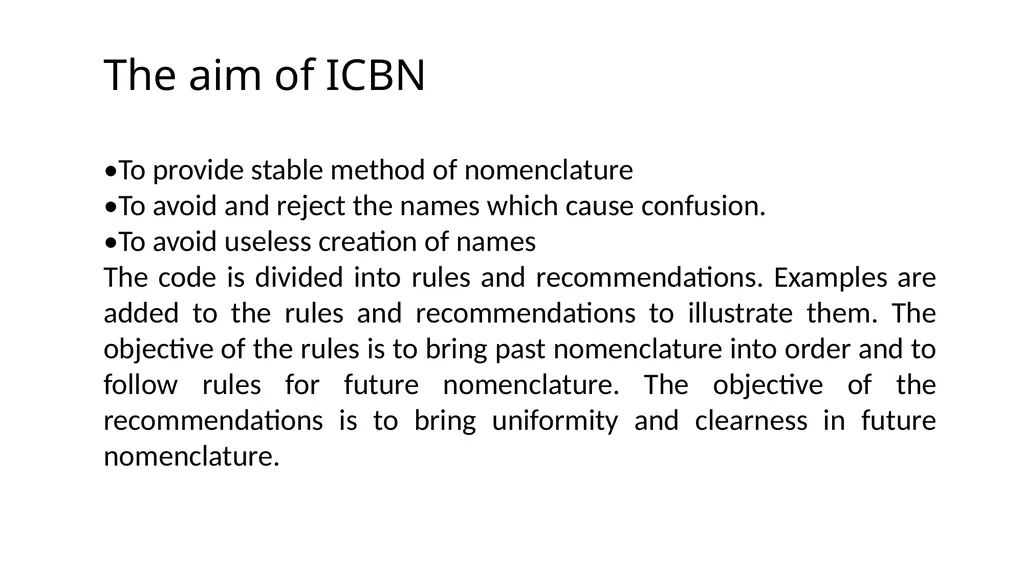 International Code of Botanical Nomenclature - slide 8 of 11