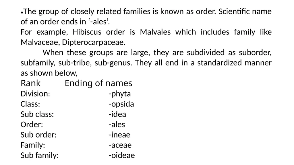 International Code of Botanical Nomenclature - slide 10 of 11