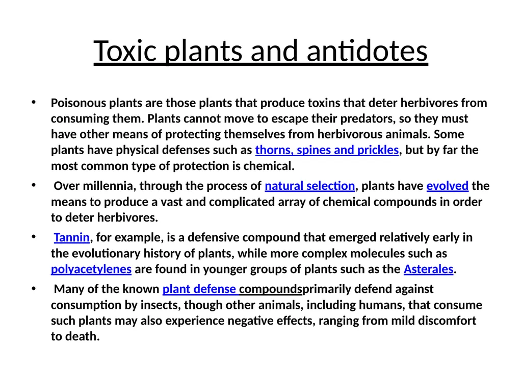 ETHNO BOTANY ETHNO BOTANY The term ethno botany - slide 41 of 41