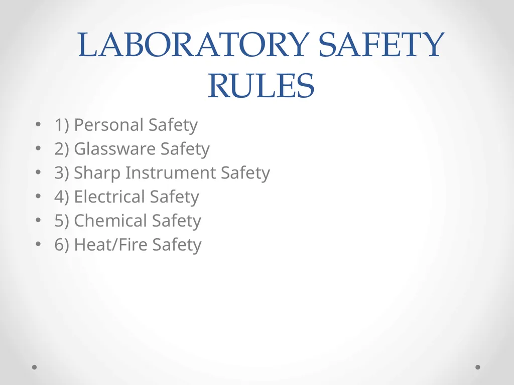 Lab 1 What is the laboratory? ▪ An area for - slide 4 of 18