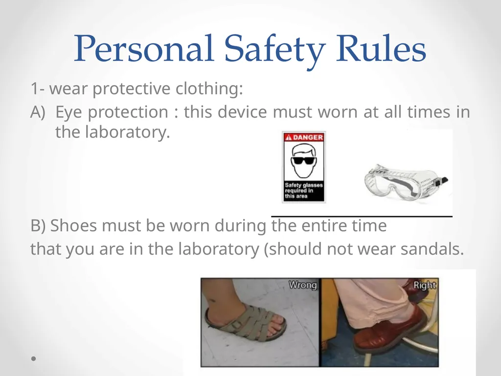 Lab 1 What is the laboratory? ▪ An area for - slide 5 of 18