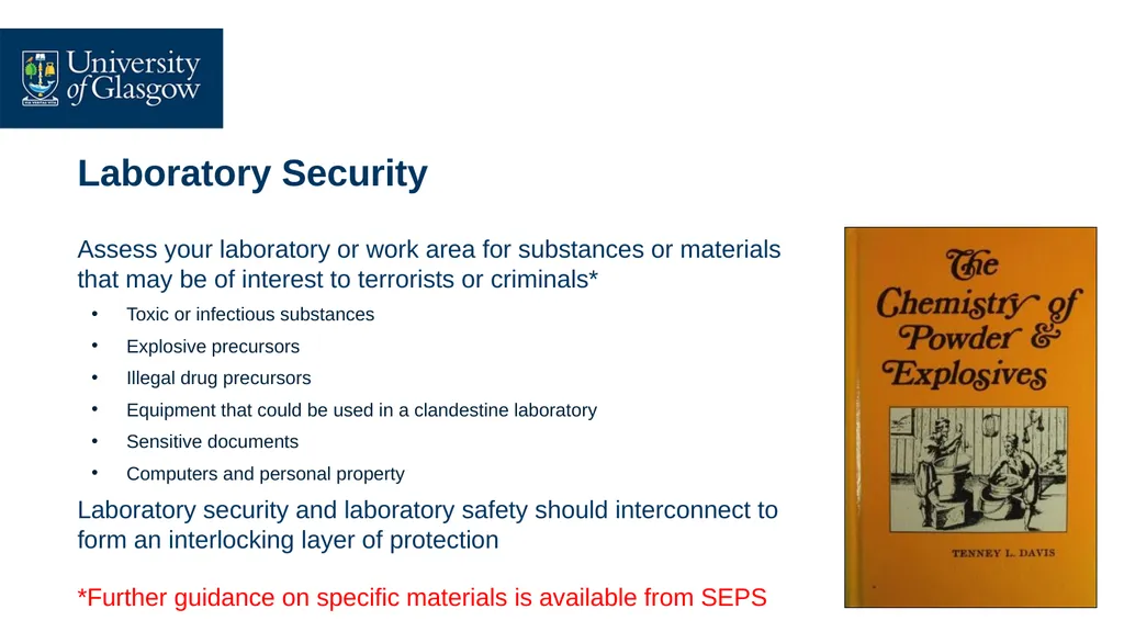 Toolbox Talk: Chemical Safety 02: Laboratory - slide 2 of 7