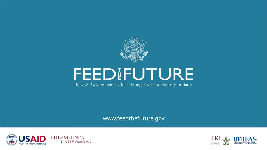 LABORATORY MANAGEMENT FEED THE FUTURE INNOVATION - slide 12 of 12