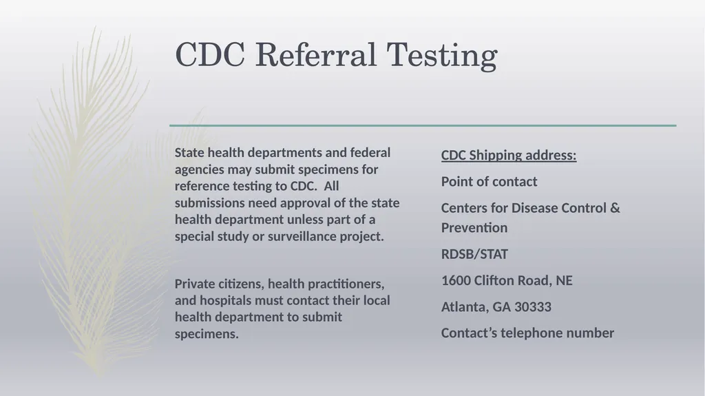 Laboratory Testing for Human Parasites Cathy - slide 13 of 19