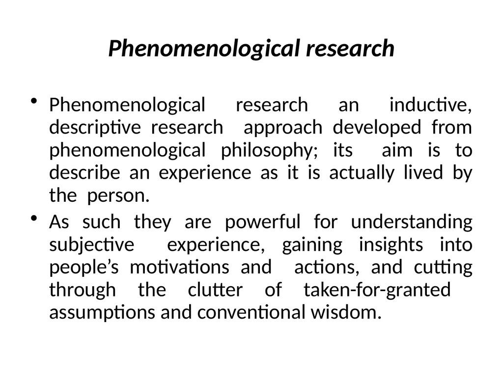 TYPES OF RESEARCH Applied research Applied - slide 22 of 26