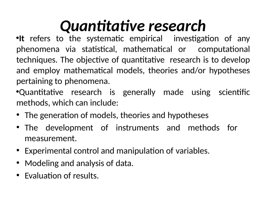 TYPES OF RESEARCH Applied research Applied - slide 24 of 26