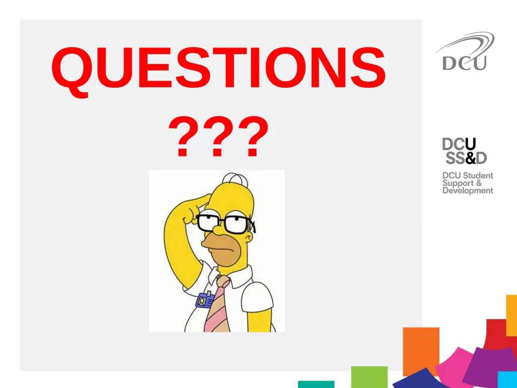 Scientific Writing DCU Student Learning Key - slide 38 of 39