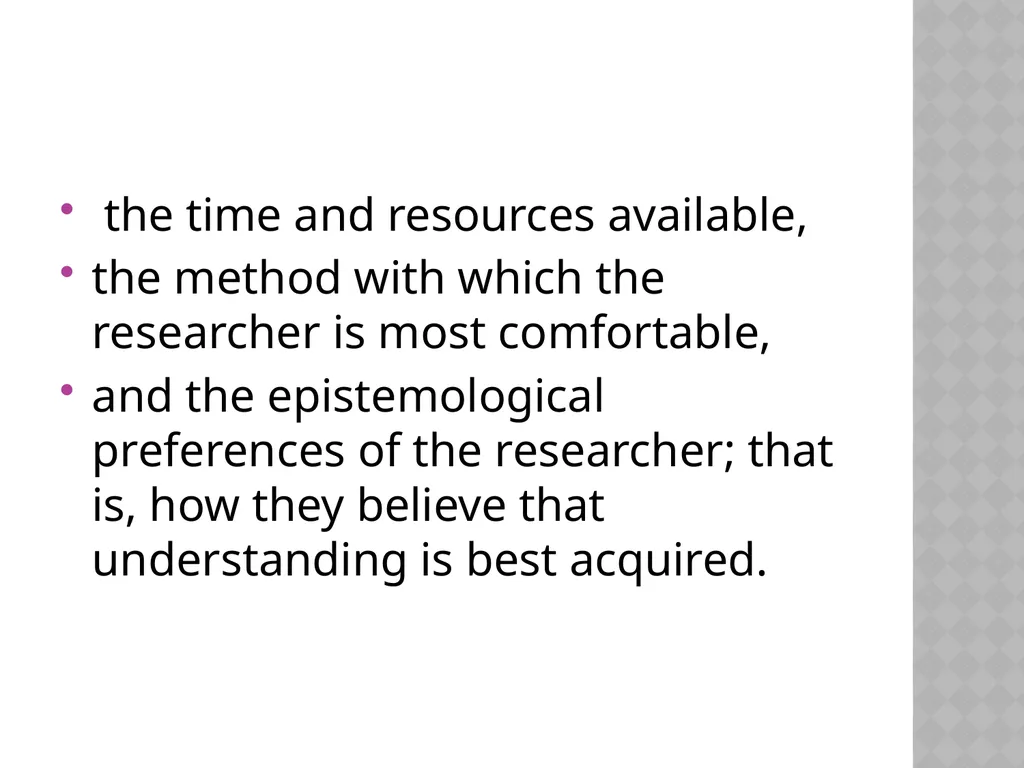 Comparative research methods Comparison is one of - slide 6 of 14