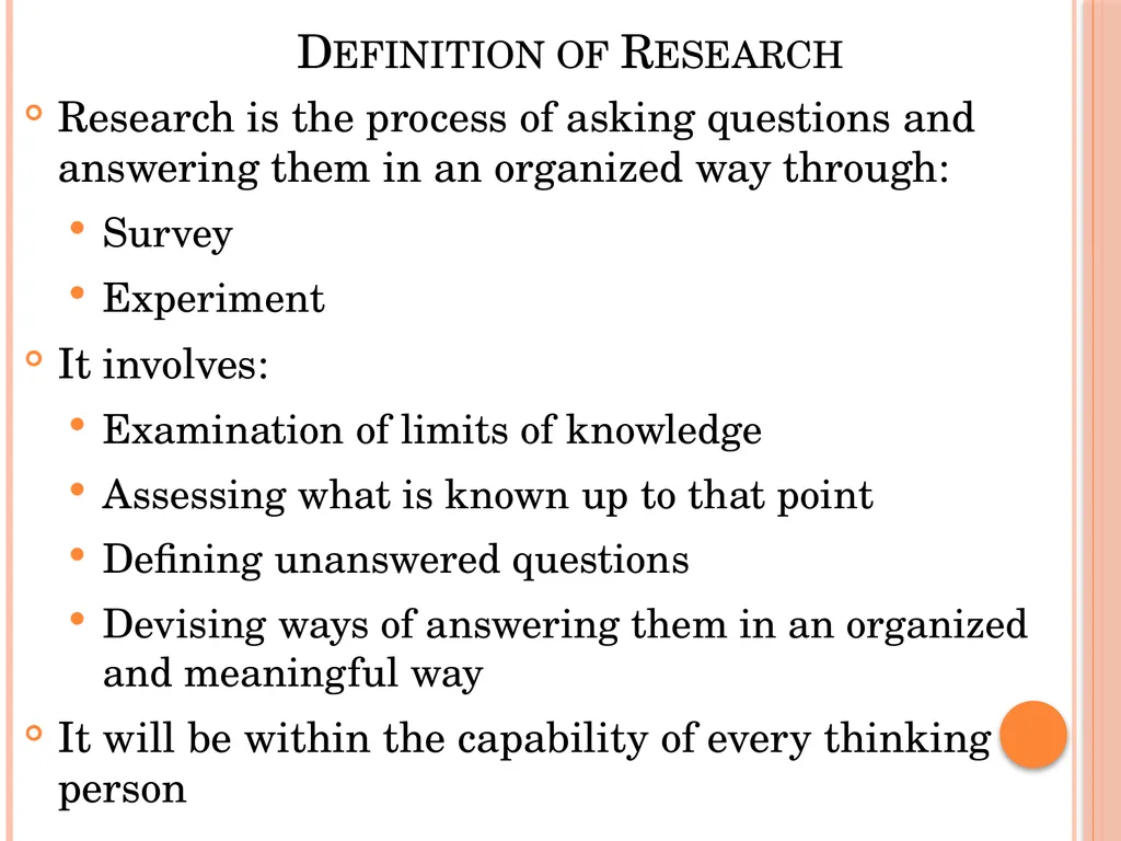 Research methodology Dr. Md Fazlul Haque Associate - slide 3 of 47