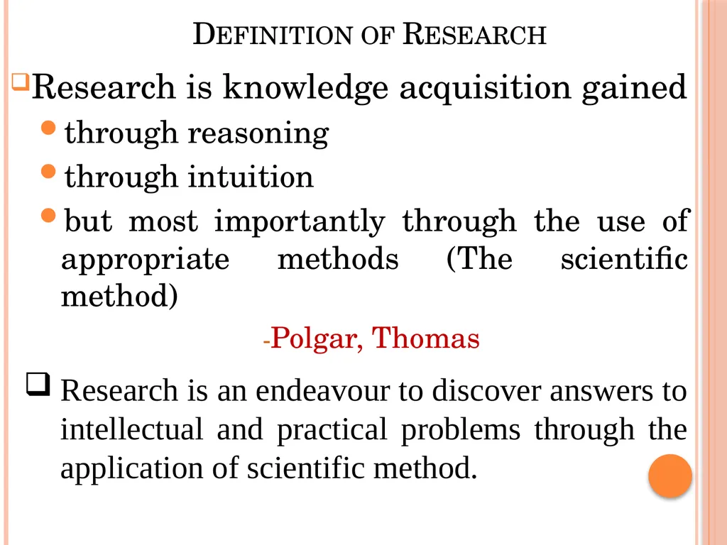 Research methodology Dr. Md Fazlul Haque Associate - slide 5 of 47
