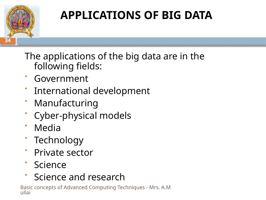 “MY SRC MY PRIDE” BASIC CONCEPTS OF ADVANCED - slide 34 of 40
