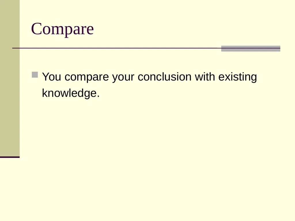 1.1.2 The Scientific Method Process of the - slide 13 of 22