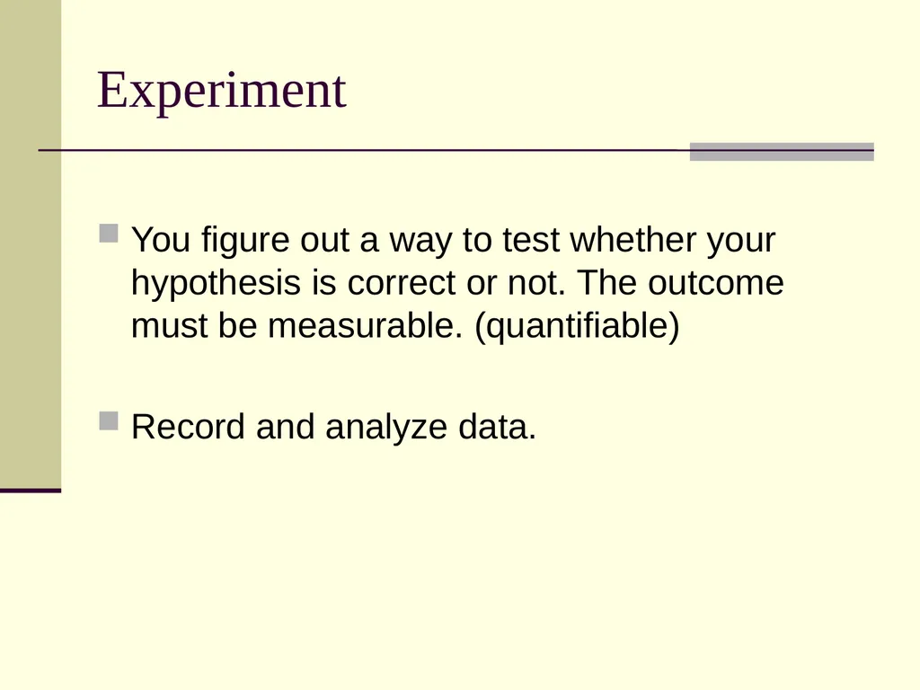1.1.2 The Scientific Method Process of the - slide 9 of 22