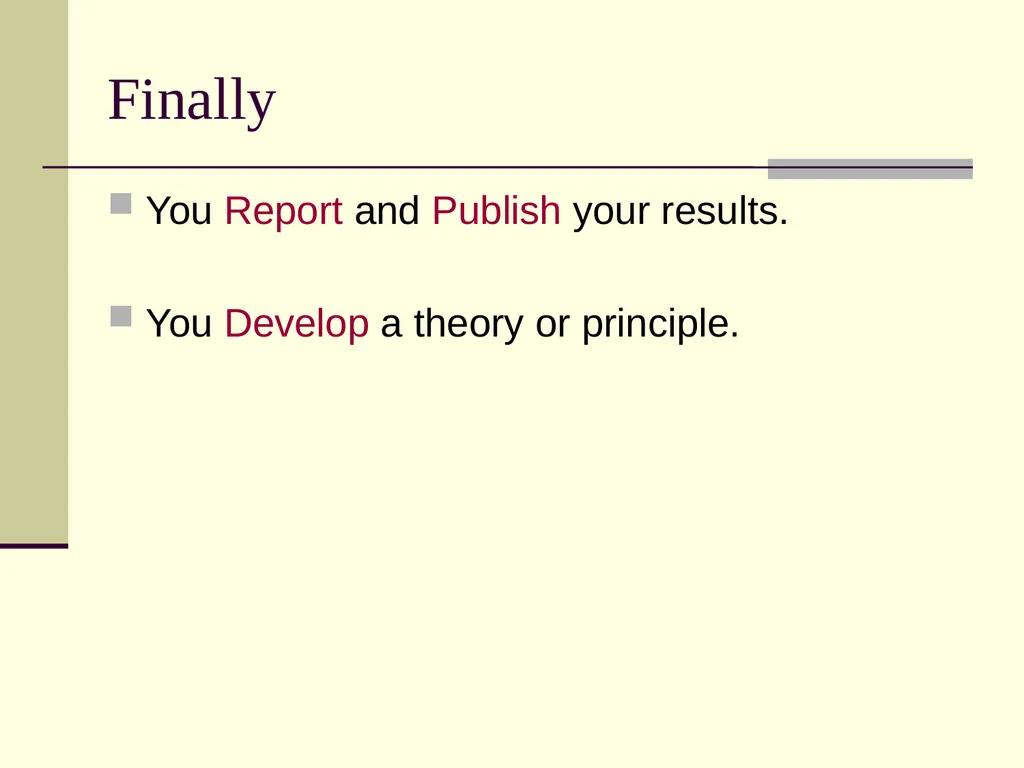 1.1.2 The Scientific Method Process of the - slide 14 of 22