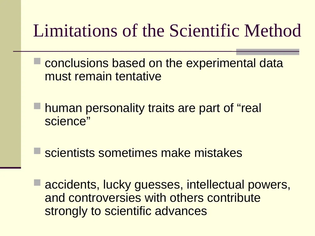 1.1.2 The Scientific Method Process of the - slide 20 of 22