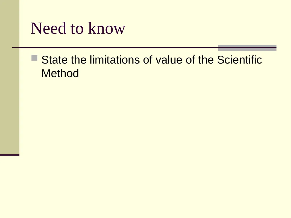 1.1.2 The Scientific Method Process of the - slide 21 of 22