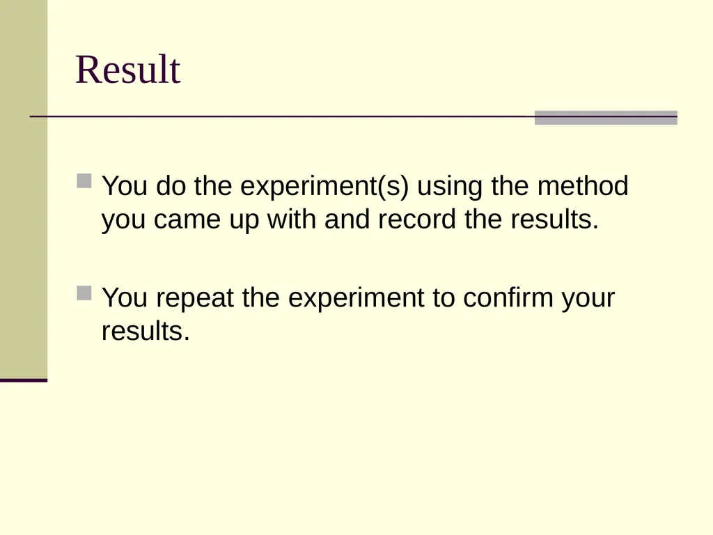 1.1.2 The Scientific Method Process of the - slide 10 of 22
