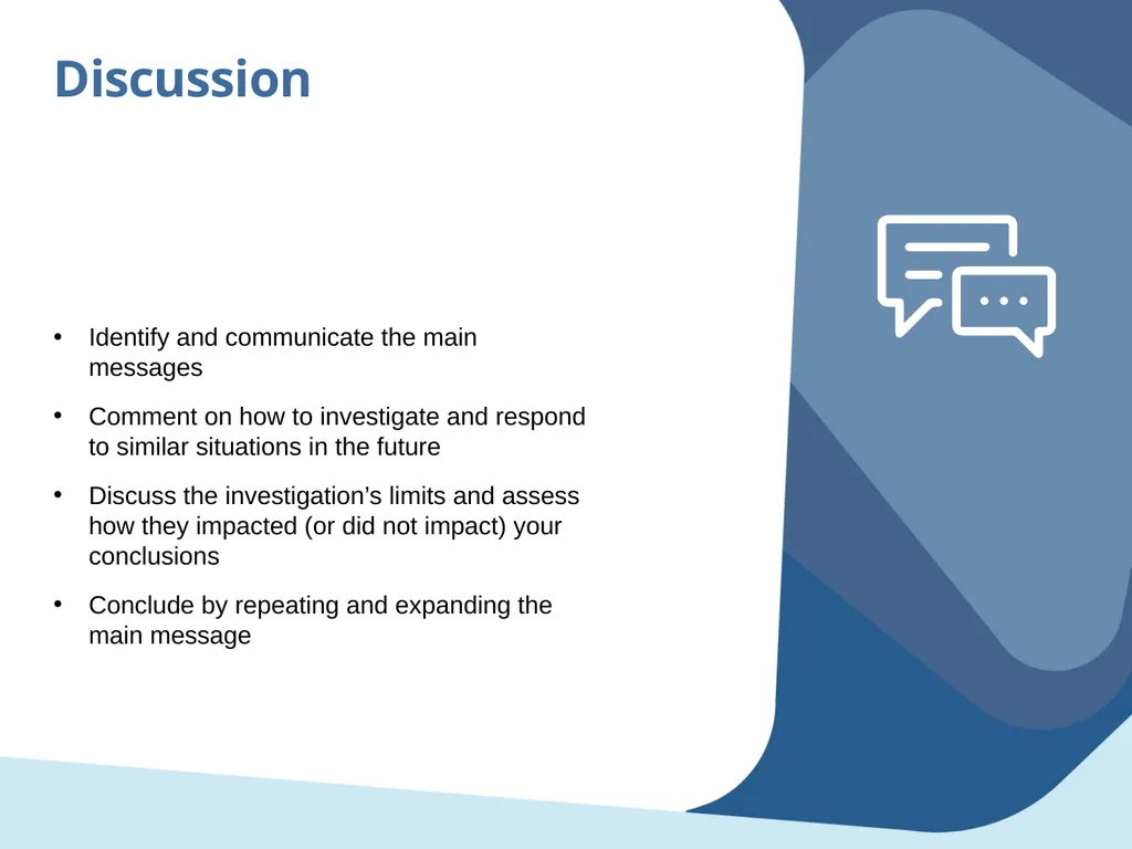 Outbreak study report Objectives Propose minimum - slide 38 of 43
