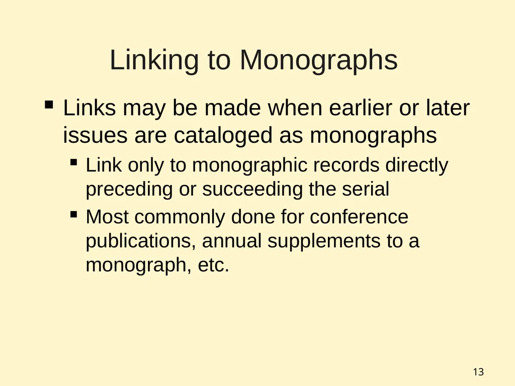 1 Session 7: Linking Relationships (12.7B8) What - slide 13 of 32
