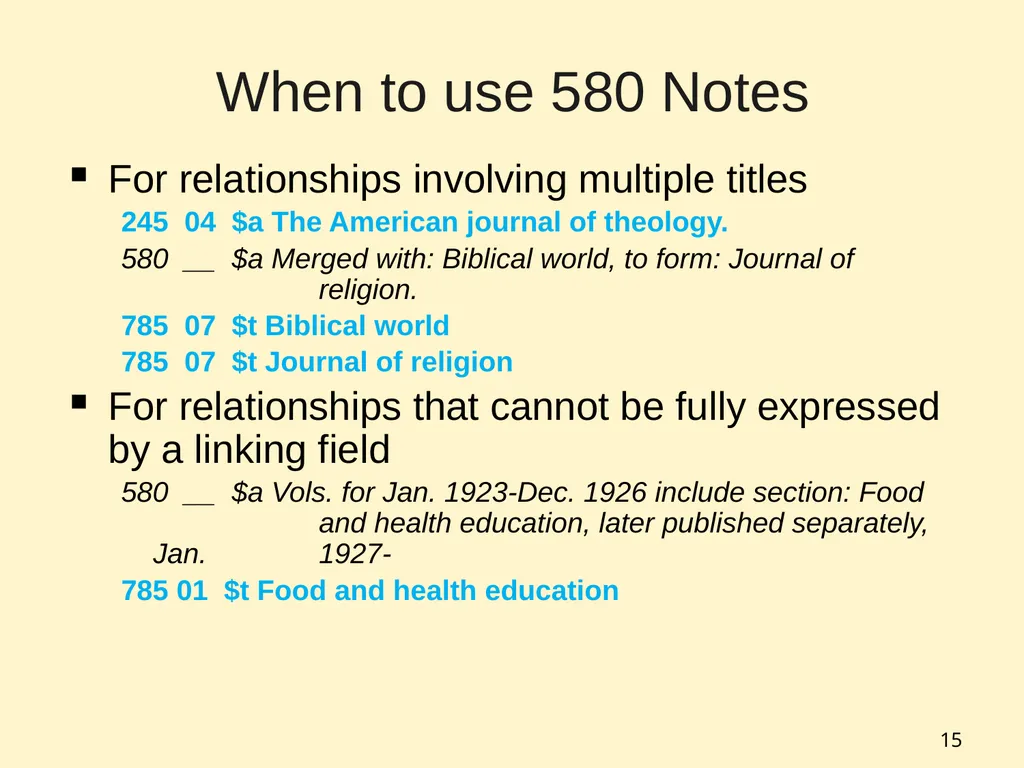 1 Session 7: Linking Relationships (12.7B8) What - slide 15 of 32