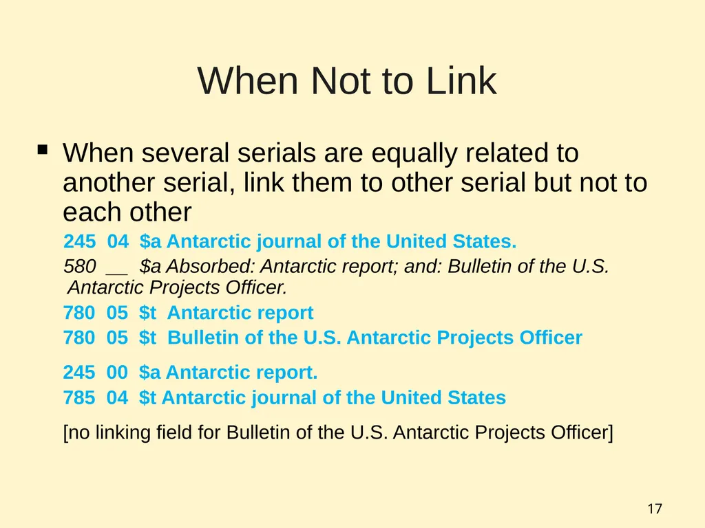 1 Session 7: Linking Relationships (12.7B8) What - slide 17 of 32