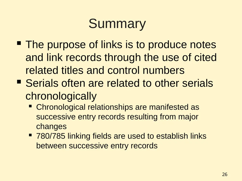 1 Session 7: Linking Relationships (12.7B8) What - slide 26 of 32