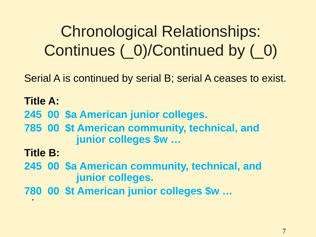 1 Session 7: Linking Relationships (12.7B8) What - slide 7 of 32