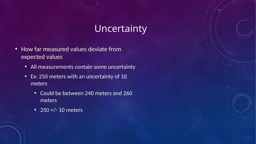 Introduction to Physical Science Accuracy, - slide 3 of 12