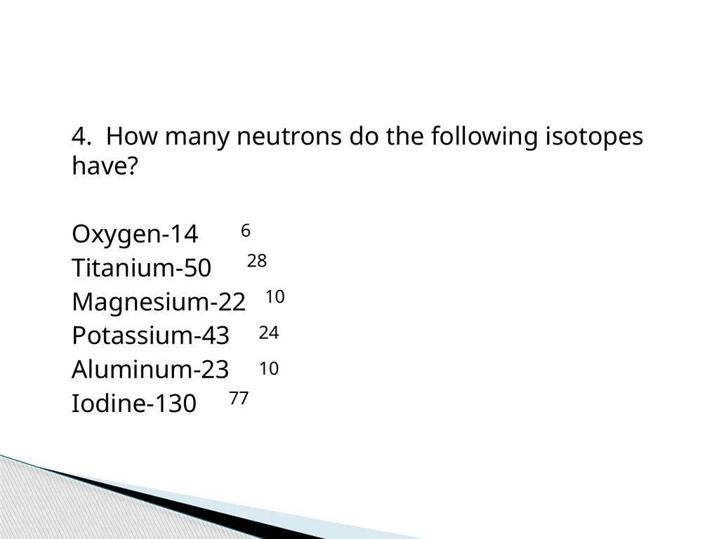 Physical Science Chapter 4 Atomic Structure - slide 17 of 23