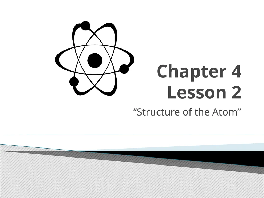 Physical Science Chapter 4 Atomic Structure - slide 7 of 23