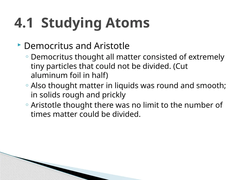 Physical Science Chapter 4 Atomic Structure - slide 2 of 23