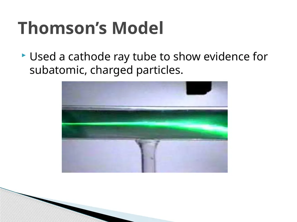 Physical Science Chapter 4 Atomic Structure - slide 4 of 23