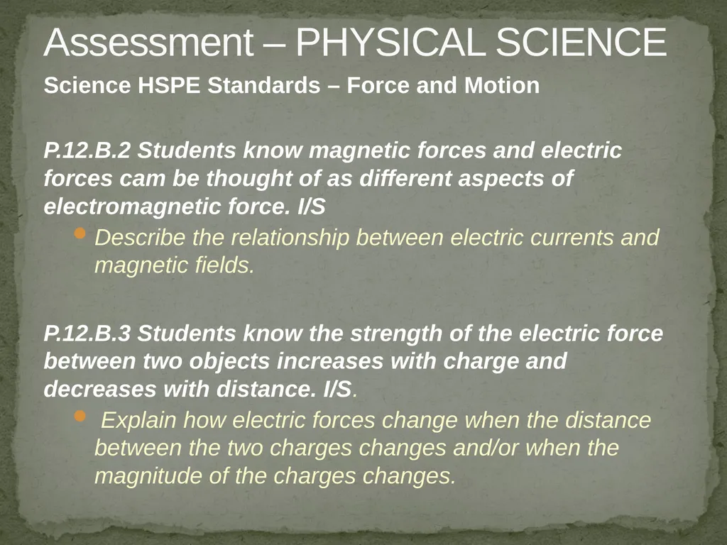 Items for Teachers to Prepare for the HSPE Quality - slide 11 of 16