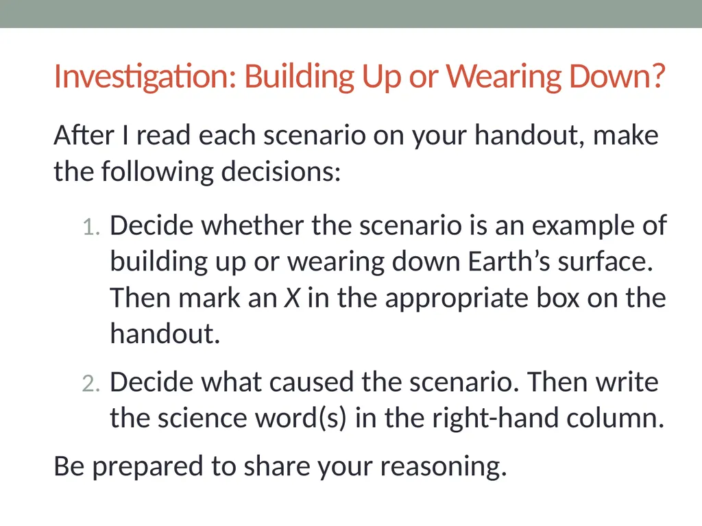 earth’s changing surface Lesson 7a How Can We Use - slide 10 of 13