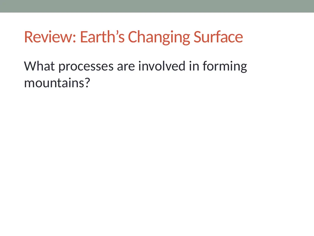 earth’s changing surface Lesson 7a How Can We Use - slide 8 of 13